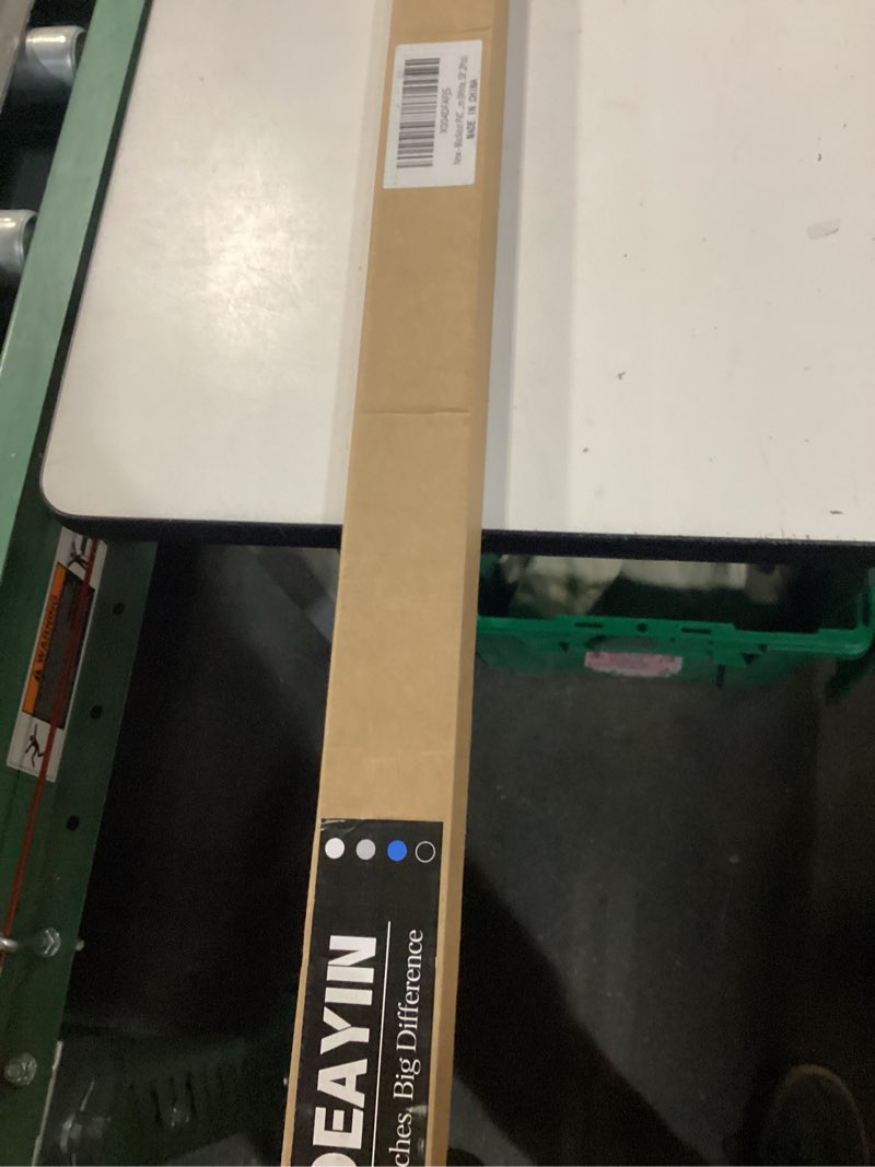 Condition photo showing New/Like New for blackout pvc light blocking strips for window shades and blinds - blocks light along the sides of blackout blinds,side tracks for cordless shades, light blocking strips for bedroom (white, 58",2pcs) white-2pcs