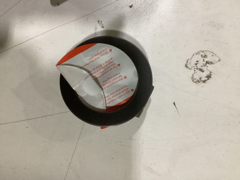 Condition photo showing As Is for syncwire fits magsafe car mount for car dash&tesla screen[all-metal] magnetic phone holder, [flexible three-axis]360° rotation car mount strong magnets car phone holder for iphone 17 16 15 14 pro max titanium black