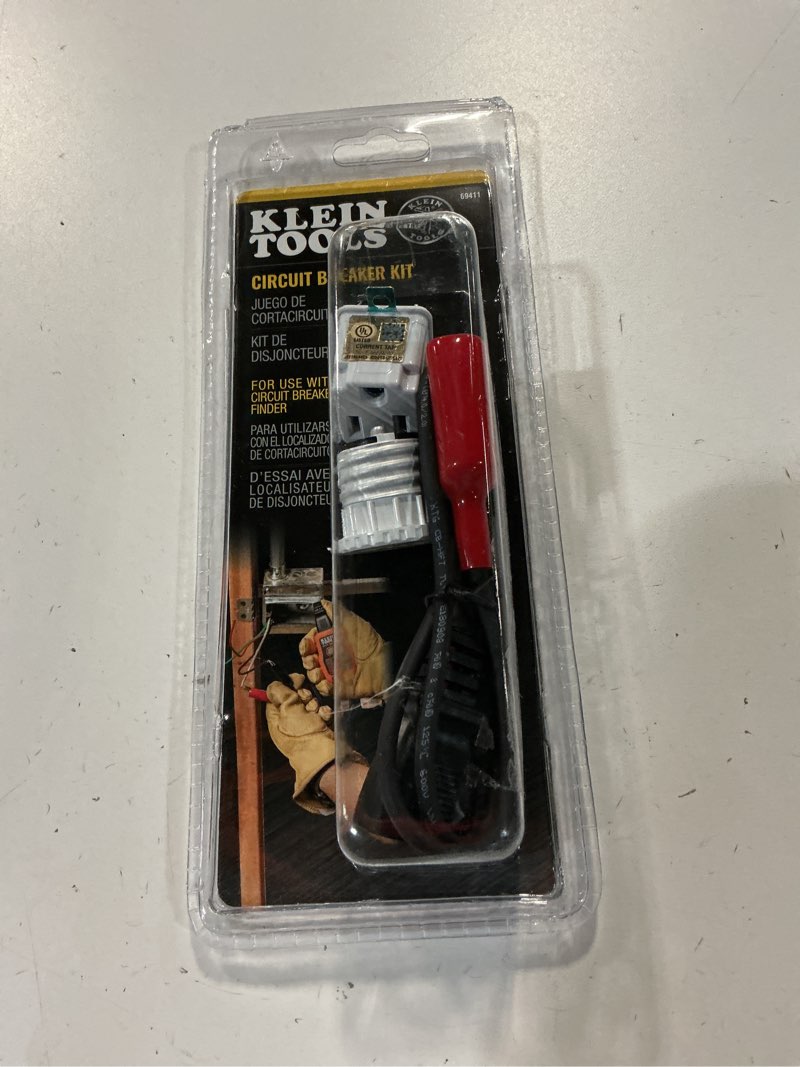 Condition photo showing New/Like New for klein tools 69411 circuit breaker finder accessory kit, circuit breaker leads and adapters