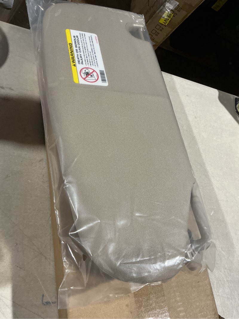 Condition photo showing Good Condition for Left & Right Side Sun Visor Front Tan Sunvisors For Dodge Ram 1500 2500 3500