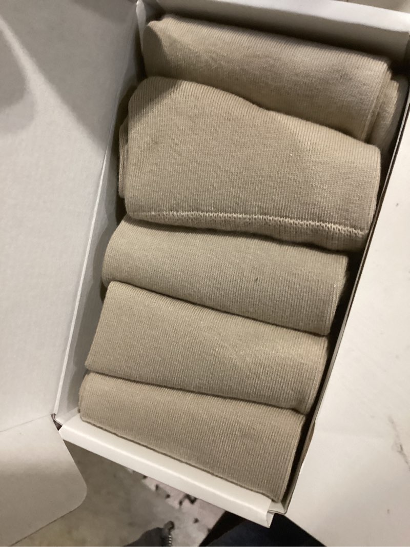 Condition photo showing Good Condition for fgz women thin cotton socks soft cozy socks cute ankle crew socks 5 pairs 5-9 05-md beige(5 pairs)
