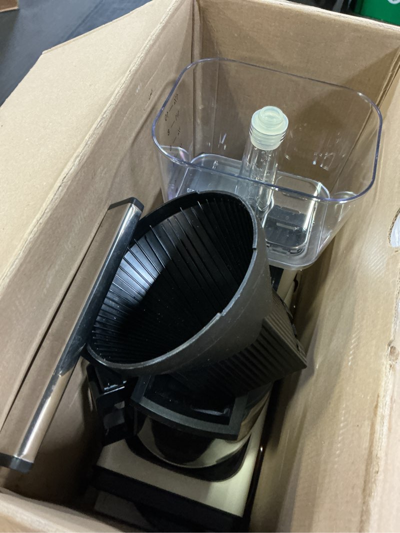 Condition photo showing As Is for Moccamaster 53933 KBGV Select 10-Cup Coffee Maker, Off-White, 40 ounce, 1.25l 10-Cup Off-White