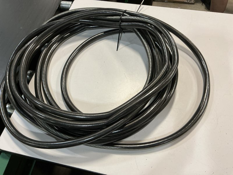Condition photo showing Good Condition for neverkink 5/8-in x 50-ft heavy -duty kink free vinyl gray coiled hose 