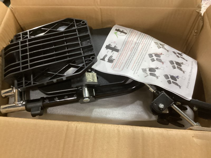 Condition photo showing Good Condition for wheelchair elevating legrests with padded calf pads, composite footplates, fits most standard wheelchairs of all brands. wheelchair parts,same functional structure as lk3jelr,t94,(1pr, black)