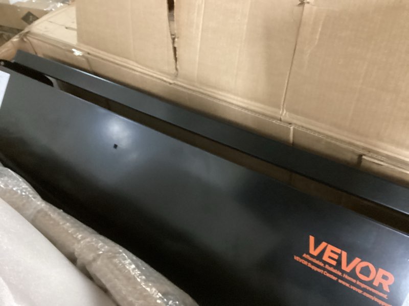 Condition photo showing Good Condition for VEVOR Lawn Sweeper Tow-Behind, 44 inch, 25 cu. ft, Durable Leaf & Grass Gathering Tool with Height Adjustment and Easy Dumping Feature for Efficient Yard Cleanup