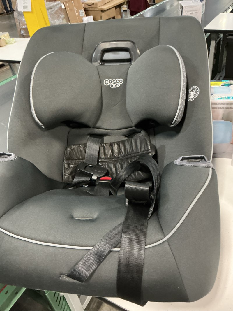 Condition photo showing As Is for easy elite slim all-in-one convertible car seat