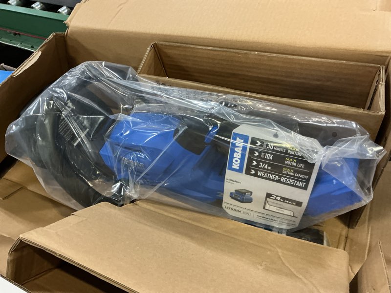 Condition photo showing Good Condition for kobalt 24-volt max 24-in dual cordless electric hedge trimmer (1-battery included)