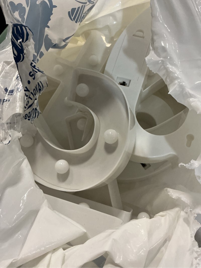 Condition photo showing Good Condition for 2026 graduation decorations – 8 led marquee light-up letters,grad 2026" for preschool, kindergarten, school, and college party décor