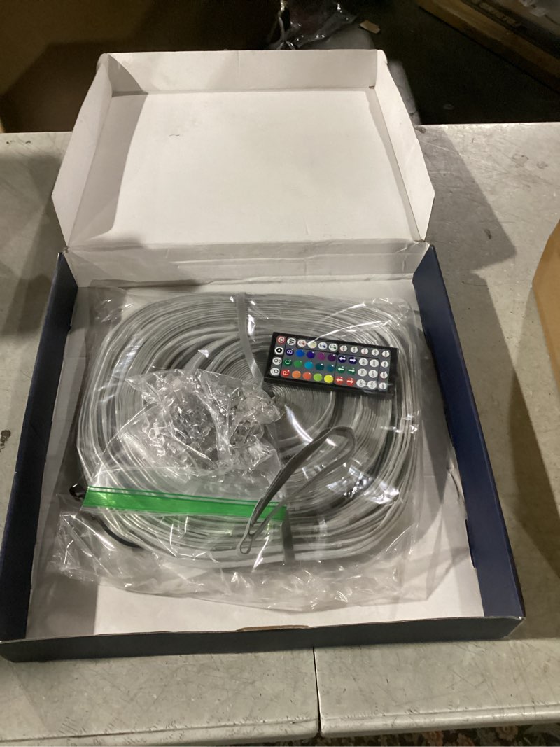 Condition photo showing Good Condition for zoegi 500ft Outdoor LED Strip Lights Waterproof,Music Sync RGB IP68 Outside Led Light Strips Waterproof with App and Remote,Exterior Led Rope Lights for Deck,Balcony,Roof,Garden,Pool (500FT)