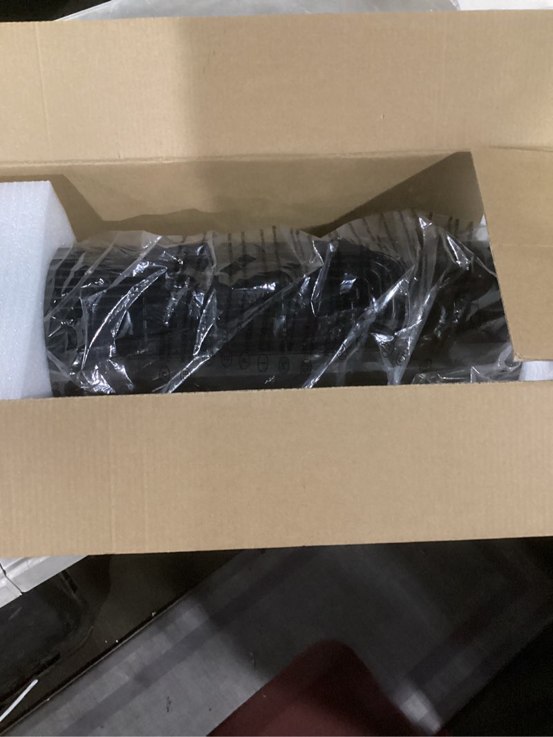 Condition photo showing Good Condition for Simple Deluxe 36-Inch Oscillating Tower Fan for Bedroom with Remote Control LED display and 3 Speeds, 3 Modes, 15H Timer, Quiet Fan for Indoor Home Office, Black