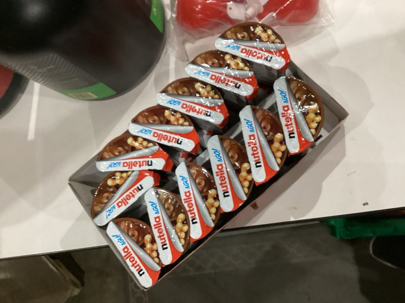 Condition photo showing New/Like New for Nutella & GO! Chocolate Hazelnut Spread with Cocoa + Breadsticks, 12 Snack Packs, 1.8 oz Each Other 1.8 Ounce (Pack of 12)