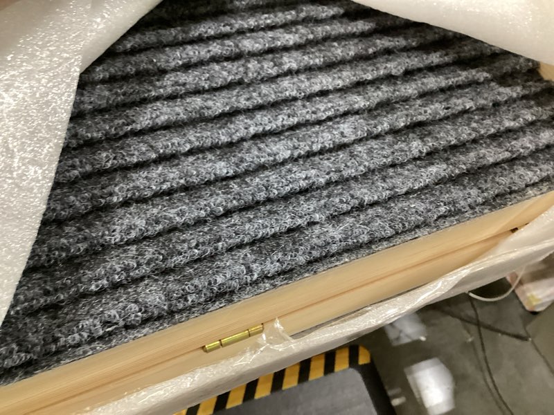 Condition photo showing Good Condition for foldable dog ramp for bed, 4 adjustable portable pet ramps, 40" long pet ramp for small dogs, for high beds, dog step for large dogs stairs for car, couch 40 inch long