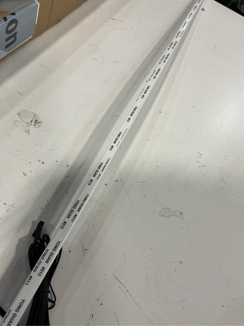 Condition photo showing Good Condition for (2 pcs) (similar)Hafele 833.88.879 LED3045 light bar, 2191 profile, silver, 3000K, 3.2 watt, 15\\\", inline touch dimmer, linkable