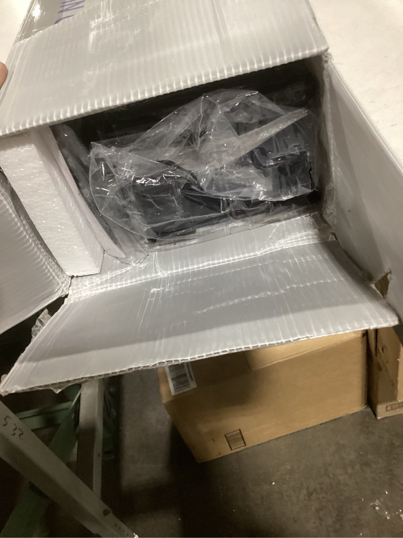 Condition photo showing As Is for Metal Bed Frame,Queen Size Bed Frame with Storage Space,Heavy Duty Sturdy Mattress Foundation,Easy Assembly,No Box Spring Needed, Black,18 Inch,Queen Queen 18 Inch