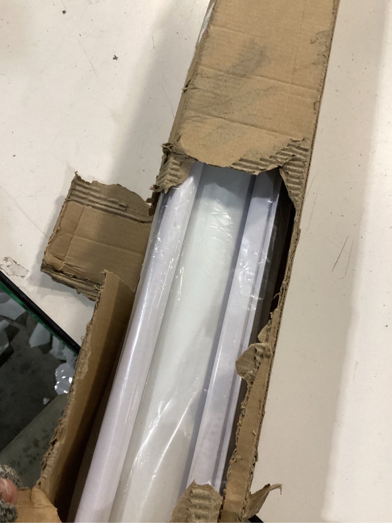 Condition photo showing As Is for ChrisDowa Cordless Blackout Roller Shades for Windows, Thermal Insulated UV Protection Pull Down Shades, Total Blackout Window Blinds for Home, Office, Bedroom, Door (71" W x 72" H, White) 71"W x 72"H White