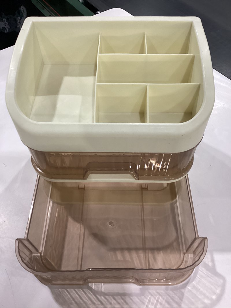 Condition photo showing New/Like New for Cosmetic organizer with drawers