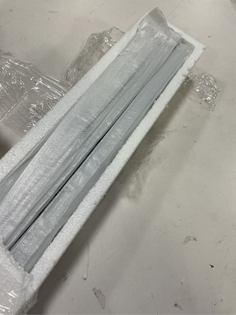 Condition photo showing Good Condition for Curtain Track, Ceiling Curtain Track for Room Divider, Ceiling Mount Rail Set with Roller Hooks, White, 6ft - 9ft white 6ft - 9ft