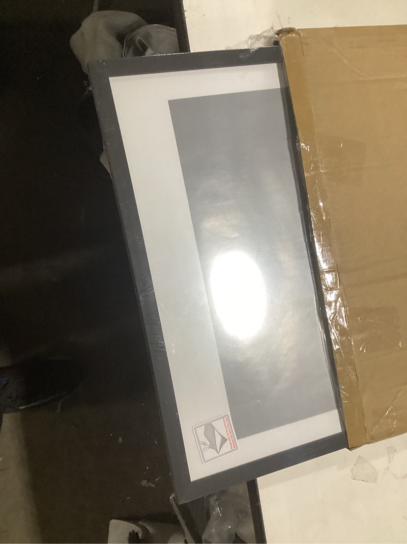 Condition photo showing New/Like New for upsimples 16x24 Picture Frame, Display Pictures 14x20 with Mat or 16 x 24 Without, Wall Hanging Poster Frames, Black, 1 Pack Black 16x24