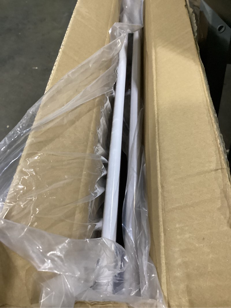 Condition photo showing New/Like New for window guards for children, fit 32.5"-62.5" wide window security bar, white window bars security inside, 29.92inch high child safety window guard (2 piece) 2 piece (32.5"-62.5")