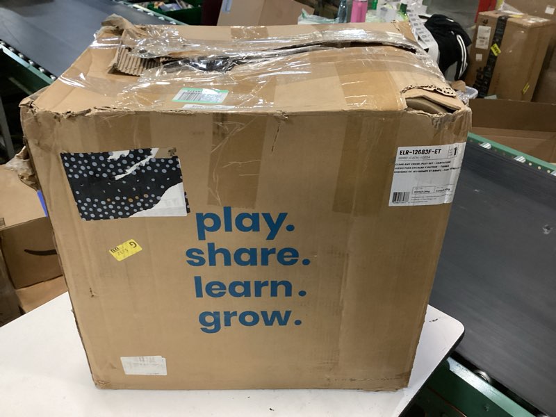 Condition photo showing New/Like New for ecr4kids softzone climb and crawl active playset, building blocks, earthtone, 5-piece