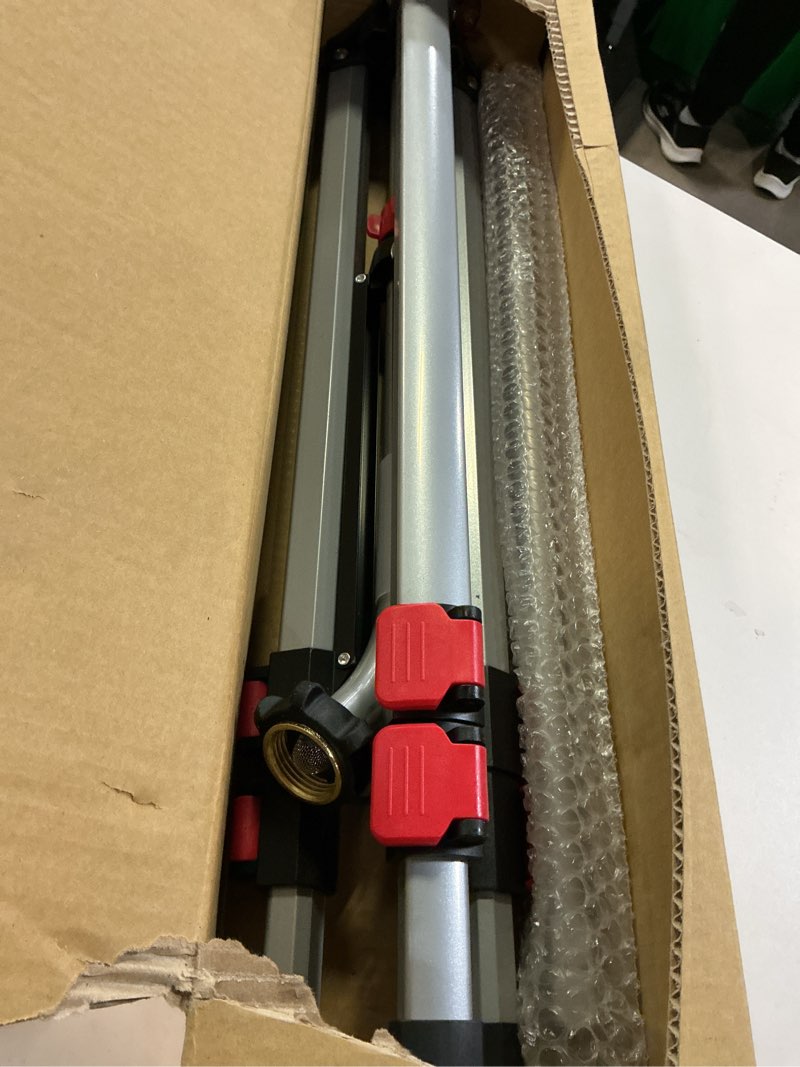 Condition photo showing Good Condition for Eden 94154 PRO The Heaviest Weight Tripod (5.37 lbs) Adjustable 4-Way Mini Turbo Metal Oscillating Sprinkler W/Quick Connect Starter Set, Covers up to 4,069 sq. ft. Telescoping Tripod Style Adjustable Impact Sprinklers