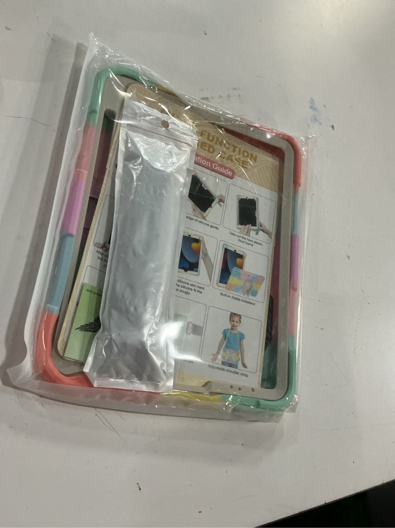 Condition photo showing New/Like New for for ipad pro 11 inch case for kids girl with pencil holder,for ipad air 5th/4th generation case 10.9" with butterfly stand shoulder strap protective cover for pro 11 4th/3rd/2nd/1st, colourful ipad pro 11 4th/3rd/2nd/1st gen colorful