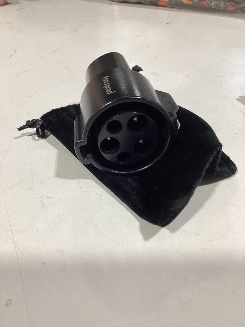 Condition photo showing Good Condition for focsprod j1772 to tesla charger adapter, max 80a 250v fast charging j1772 to nacs adapter for tesla model 3/y/x/s/cybertruck charging adapter, compatible with j1772 ev charge to tesla adapter -ul 2252 for tesla evs