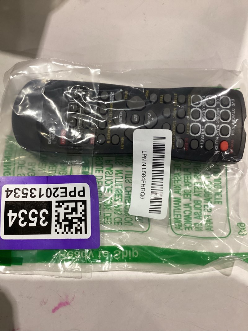 Replacement Remote Control for Yamaha RX-V659 HTR-5960 HTR-5960BL HTR-5960SL YHT-670 HTR-5949 HTR-59