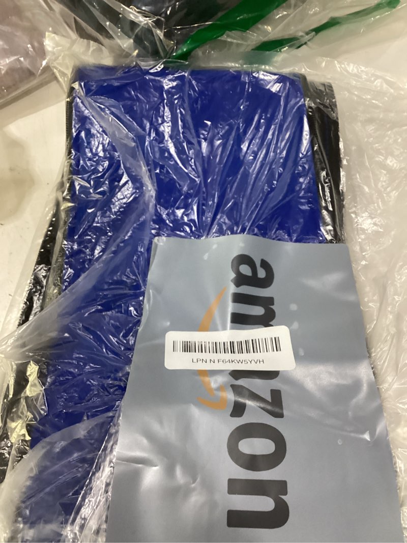 Condition photo showing Good Condition for pool handrail cover, 8 feet swimming pool hand railing covers with zipper | non slip anti-scald safety rail grip handles sleeve for swimming pools inground ladder hand rail grips-blue