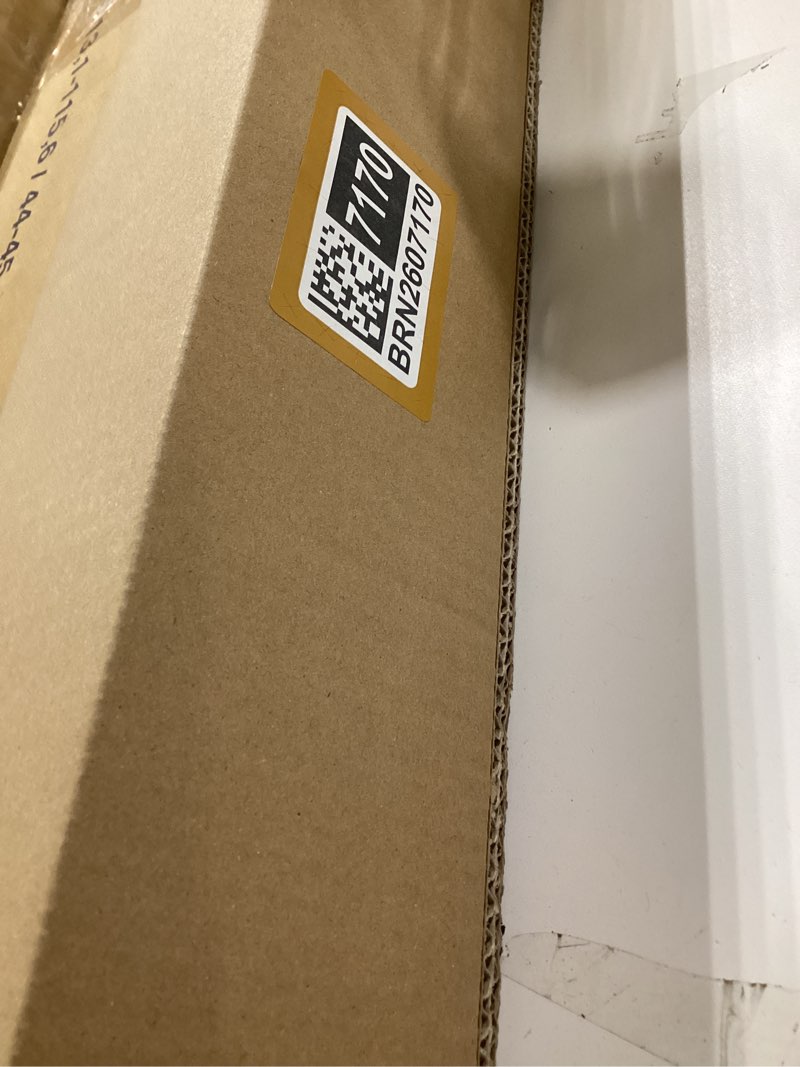 Condition photo showing New/Like New for persilux blackout roller shades for window blinds,cordless,linen fabric,thermal insulated fabric uv protection shades for home,office,bedroom,door,blackout-beige,34" w x 64" h 34"w x 64"h blackout-beige