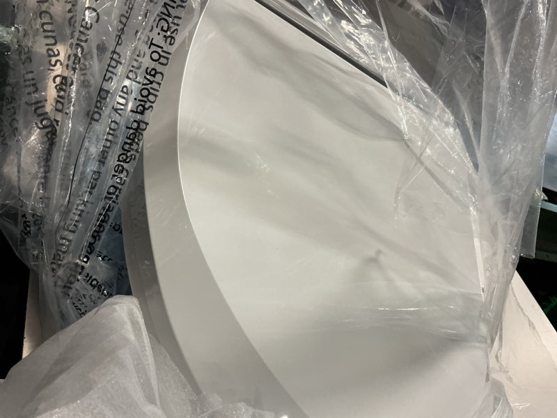 Condition photo showing As Is for Bio Bidet USPA PRO Modern Bidet Seat, Warm Water, Heated Seat & Dryer, Remote Control, Elongated Modern Elongated