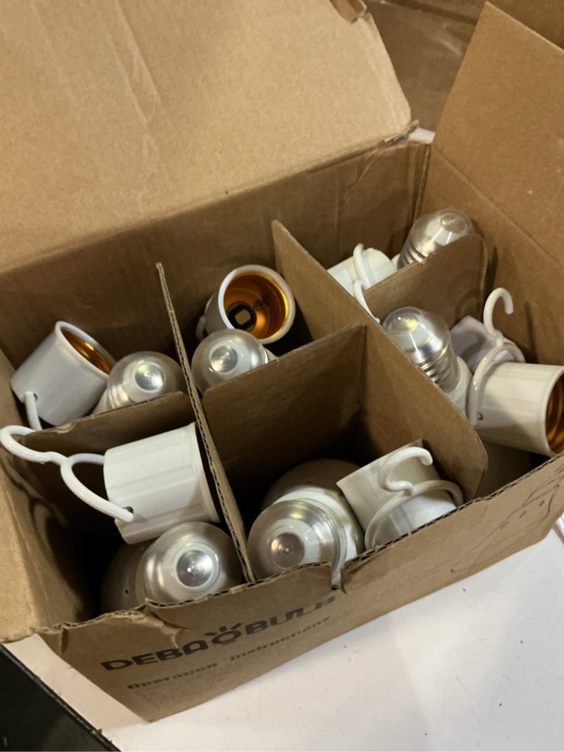 Condition photo showing Good Condition for debaobulb 6 pack rechargeable emergency light bulbs, battery powered led light bulb 6000k daylight e26 120 volt 9w 60w equivalent with 1200mah for home power outage camping hurricane daylight 6 packs