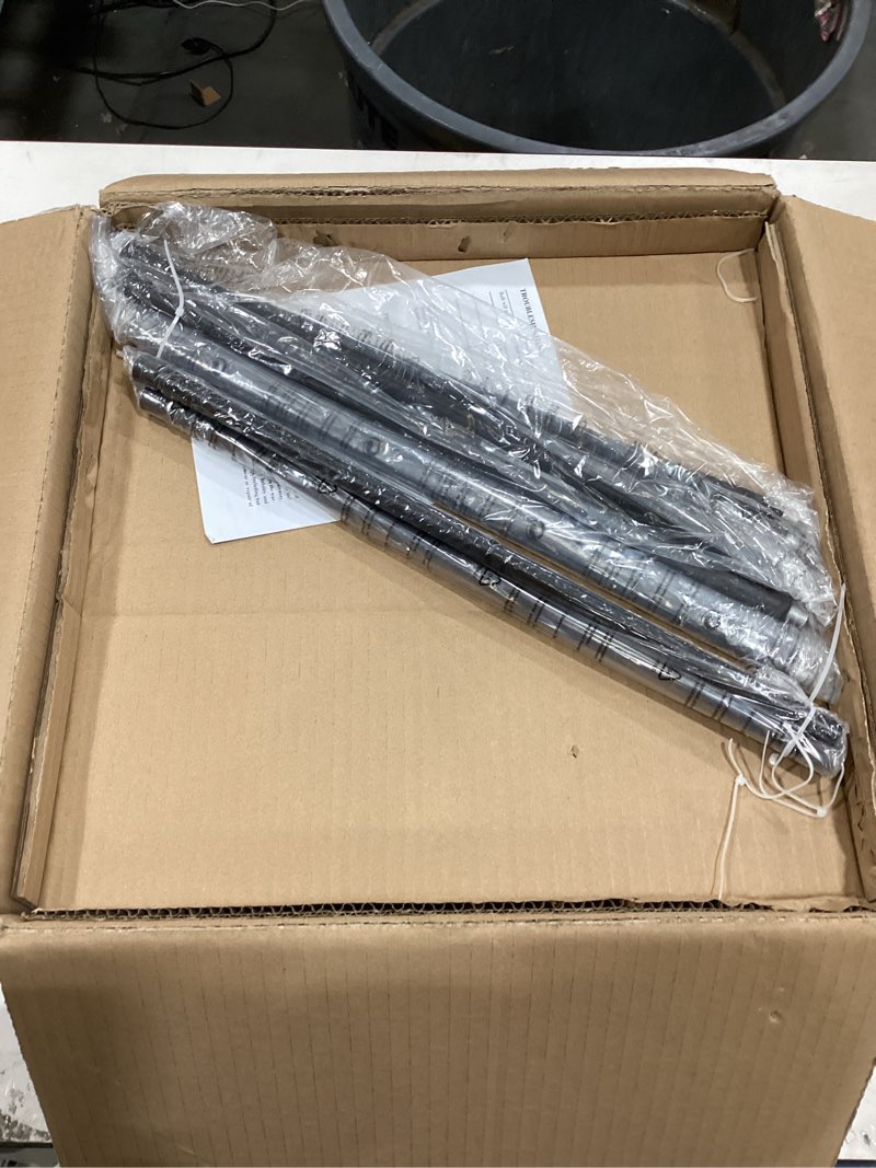 Condition photo showing Good Condition for COSYLUX Industrial Tripod Floor Lamp for Living Room, Modern Satellite Tall Standing Lamps for Bedrooms Black Gold (No Bulbs) satellite floor lamp black