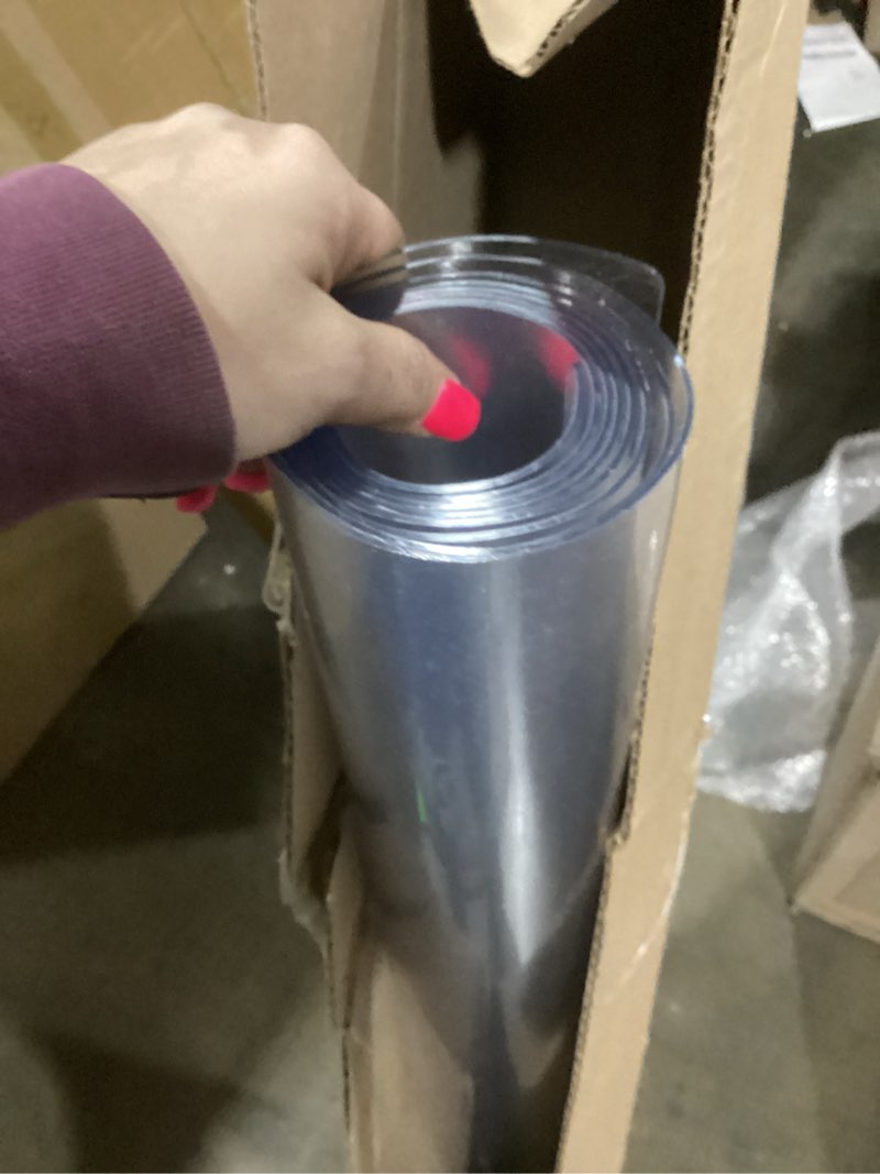 Condition photo showing Good Condition for OstepDecor Clear Table Cover Protector 36 x 66 Inch, 2mm Thick Plastic Table Cover, Table Protector for Dining Room Tabletop, Waterproof & Wipe Clean Desk Mat Pad for Kitchen 36" x 66" (Rectangular) Crystal Clear 2mm