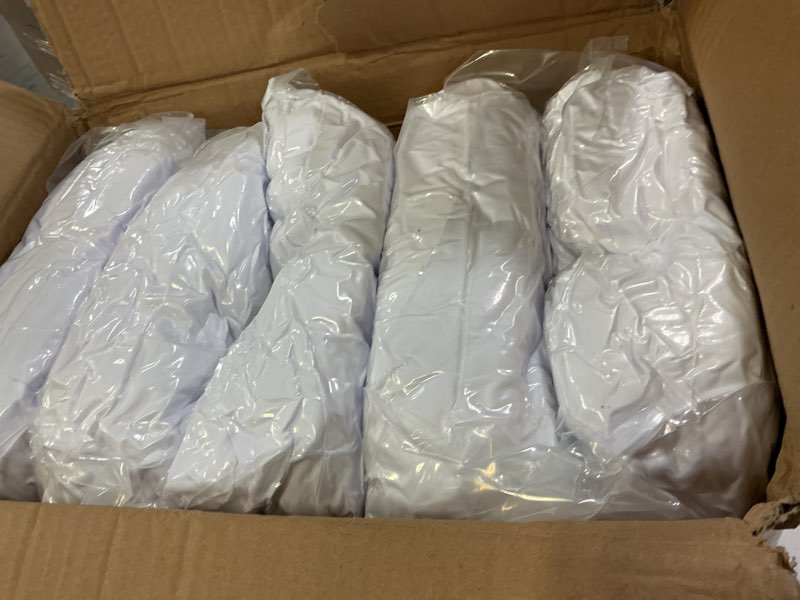 Condition photo showing Good Condition for trlyc spandex folding chair covers 100 pcs universal fitted dining chair cover stretchy slipcovers for wedding party banquet flat-front chairs covers (white) 100 pcs white-for folding chair
