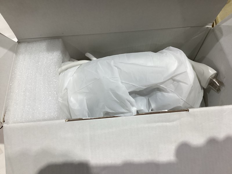 Condition photo showing Good Condition for HiLIFE Upgraded Steamer for Clothes, Handheld & Portable, 1100W Powerful Steam, 300ml Big Capacity & No Leak Design, 30S Fast Heat-up, Quick Wrinkle Remover, Compact Size for Travel, ONLY 120V 4-White
