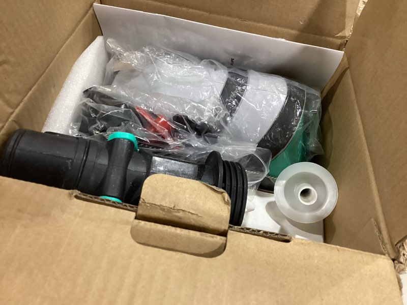 Condition photo showing As Is for litheli cordless paint sprayer with battery of 20v 4.0ah, hvlp paint sprayer gun with 1000ml container and 3 nozzles, electric powerful paint sprayers for house and furniture painting fence wall e1-20v 4.0ah