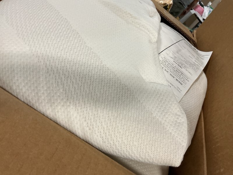 Condition photo showing As Is for tempur-pedic tempur supreme topper, twin xl twin xl 3"