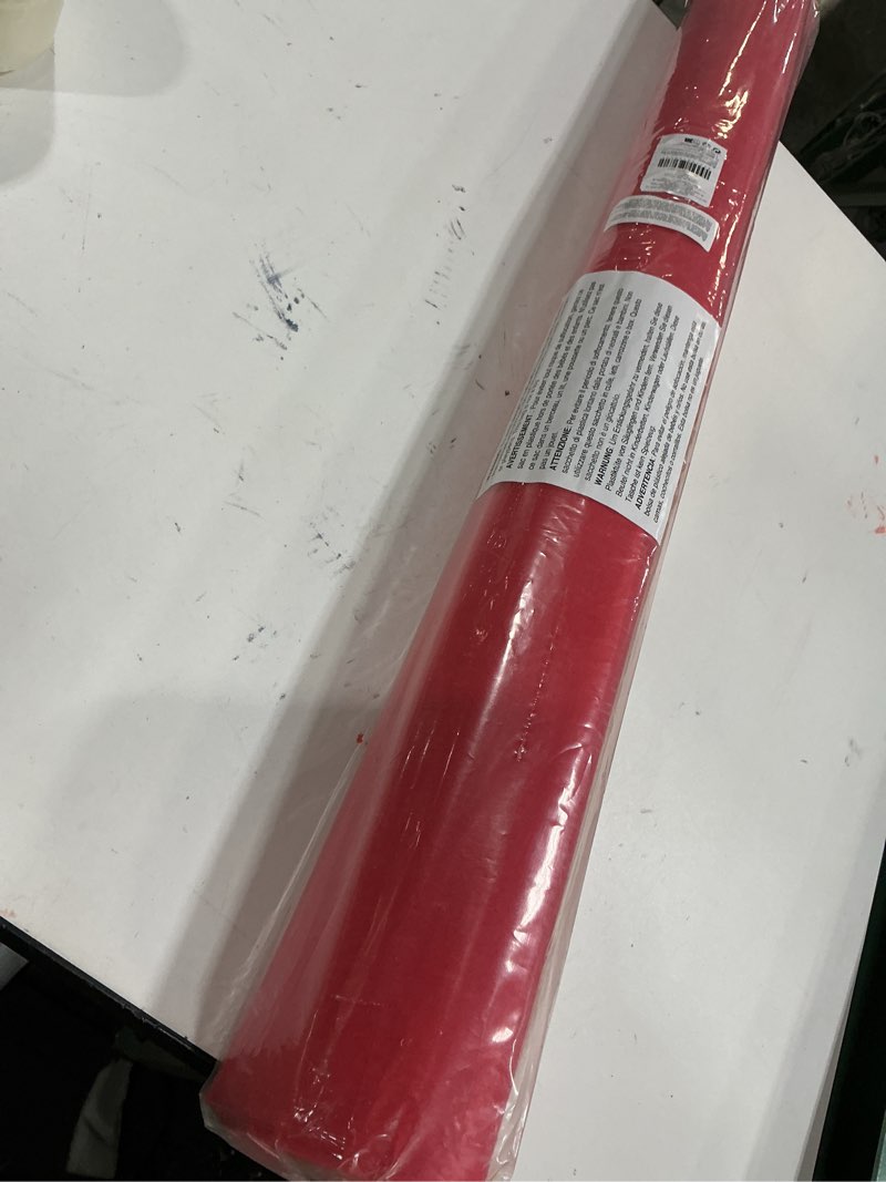Condition photo showing Good Condition for Red Carpet Runner for Party, 50 Ft Runway Aisle for Weddings, Banquets, Prom Nights, Movie Themed Red Carpet Party Decorations (40gsm, 3 Feet Wide, 50 Feet Long)
