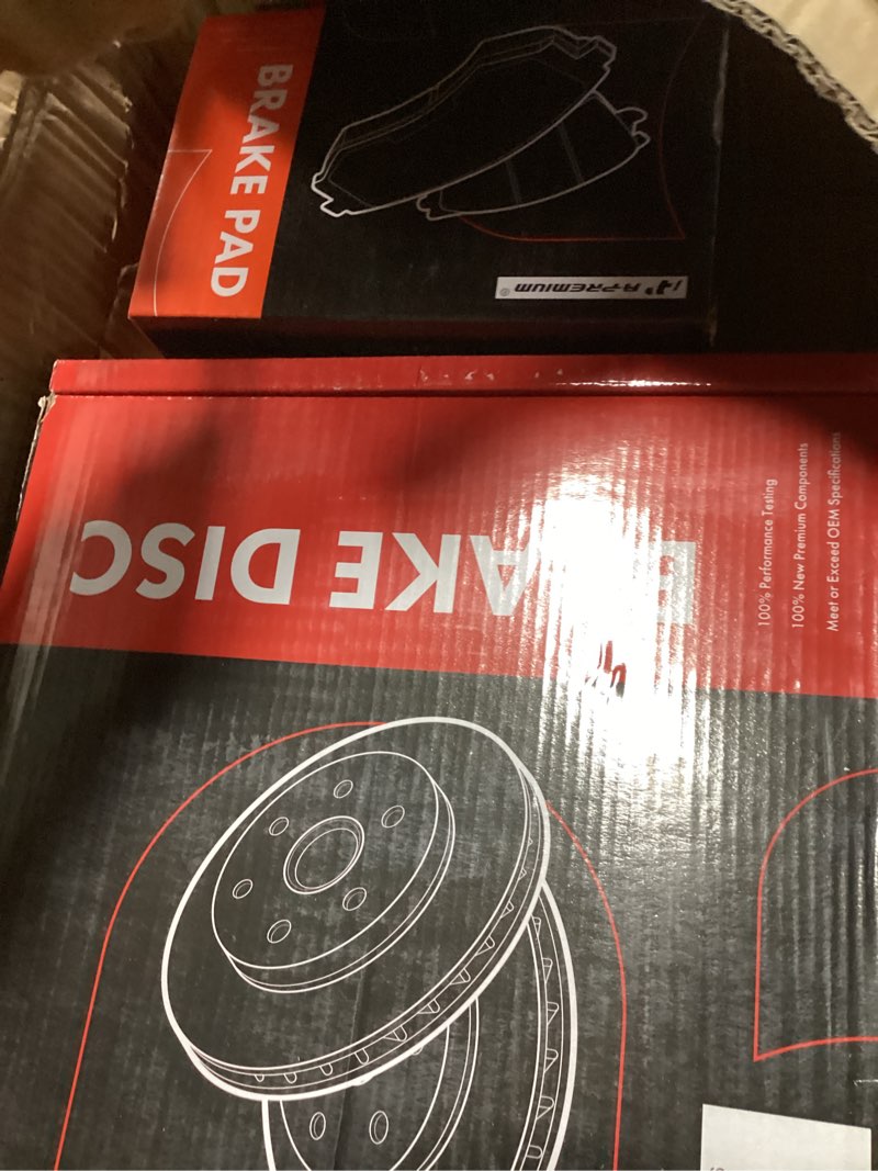 Condition photo showing Good Condition for A-Premium 11.10 in (282mm) Front Vented Disc Brake Rotors + Ceramic Pads Kit Compatible with Honda and Acura Models - Accord 03-12/14-17, Civic 13-18, CR-V 02-04, Element 03-11, ILX 14-15, CR-Z 16