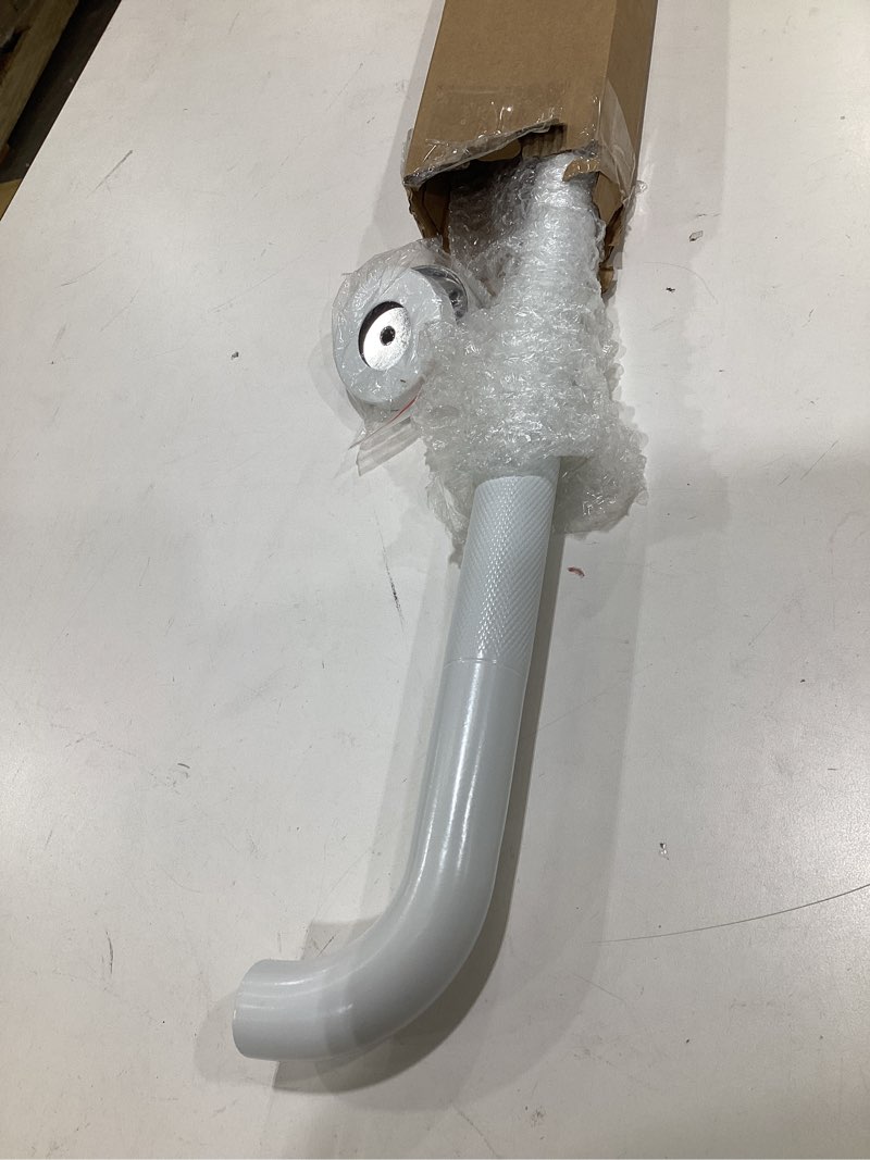 Condition photo showing New/Like New for White- Shower Grab Bar w/Anti-Slip Knurled Grip 36 Inch, Zepolu Wall Mounted Stainless Steel Bath Grab Bar,Safety Balanced Handrail, Handicap Injury Elderly Senior Assist Support Textured Handle 36 Inch