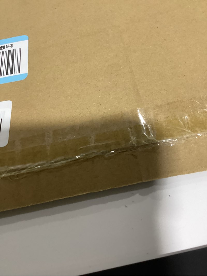 Condition photo showing As Is for upsimples 18x22 picture frame, display pictures 14x18 with mat or 18 x 22 without, wall hanging poster frames, black, 1 pack black 18x22