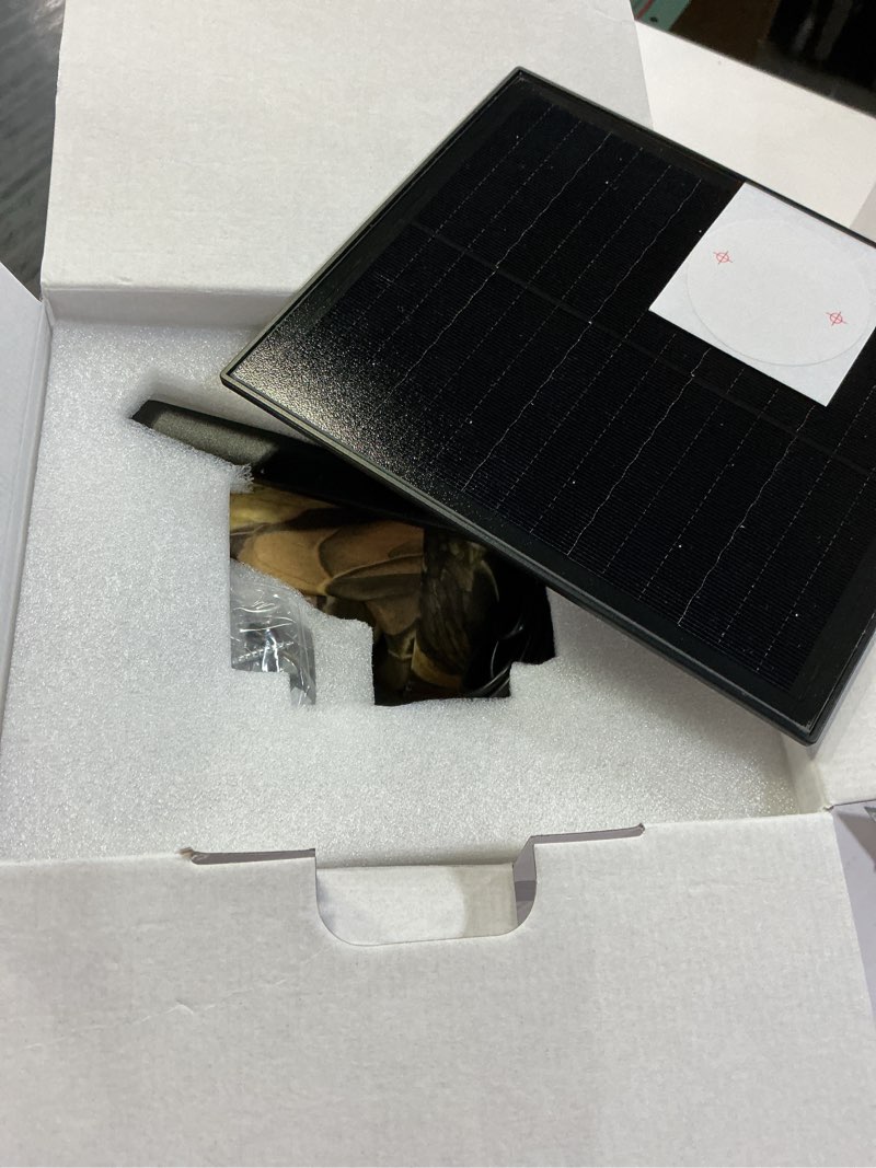 Condition photo showing Good Condition for 4g lte cellular trail cameras 2k 360° view live streaming game camera built-in sim card with motion activated color night vision remote phone access solar powered trail camera ip65 waterproof 2 pack trail cam 1 pack