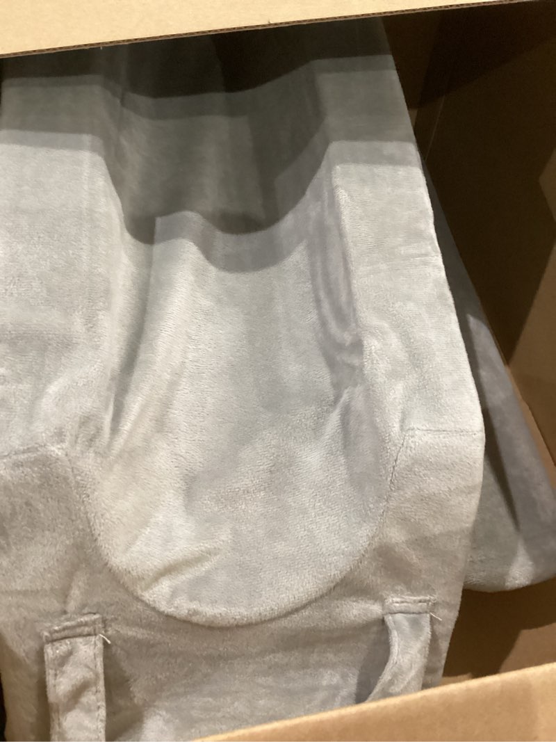 Condition photo showing Good Condition for UBBCARE Leg Elevation Pillow for Leg/Knee Surgery Recovery, Memory Foam Leg Pillow with Velvet Washable Cover, Small Grey Small Grey(25.5"×9.4"×7.5")