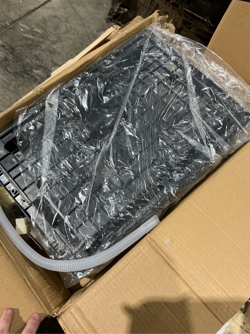 Condition photo showing As Is for 12v rv air conditioner,split type 9000btu truck air conditioner, suitable for camping vehicles, trucks, rvs, trailers, excavators, vans and other 12v dc ac (12, volts (dc)) 12 volts (dc)