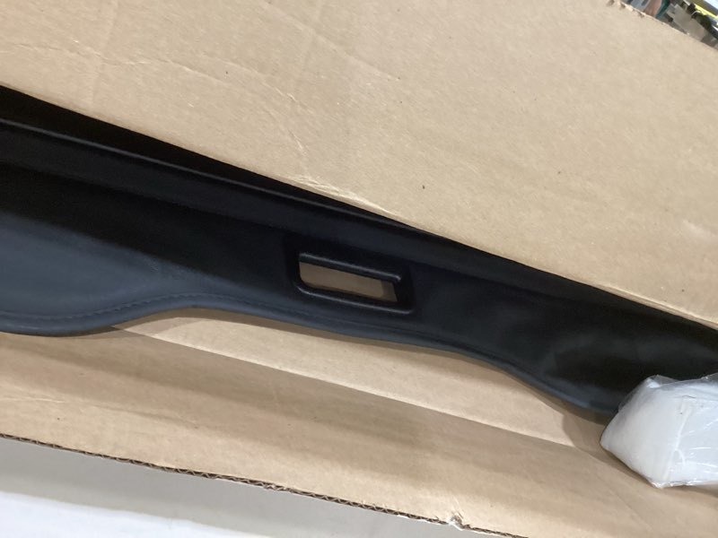 Condition photo showing As Is for Trunk Cargo Cover for Ford Escape 2013 2014 2015 2016 2017 2018 2019 Retractable Rear Trunk Cargo Luggage Security Shade Cover Shield Interior Accessories Waterproof Upgraded Version (Black)