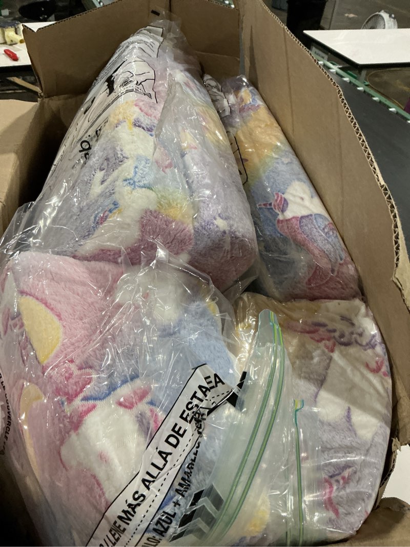 Condition photo showing Good Condition for ifnow unicorn modular kids play couch for toddlers 1-3, glow-in-the-dark | 10pcs,convertible & washable toddler foam couch for playroom & pretend play, slumber parties,apartment friendly,cpc certified