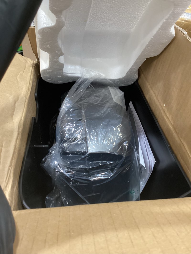 Condition photo showing Good Condition for Bonsaii Paper Shredder for Home Use, 3.4 Gal Wastebasket, 6 Sheet Crosscut Paper Credit Cards, Staples, and Clips Shredder for Home Office Use, Portable Handle Design (C237-B New Version) Black 5x14mm Particlecut