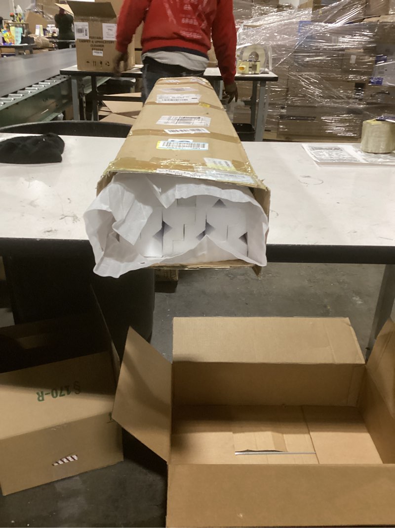 Condition photo showing Good Condition for 9Pcs 47.24?(Total 35.4 Ft) Ceiling Crown Molding with LED Duct Kit for Seamless Ambient Accent Lighting Waterproof Channel for LED Trim Moulding Strip Installation 1 Stairs