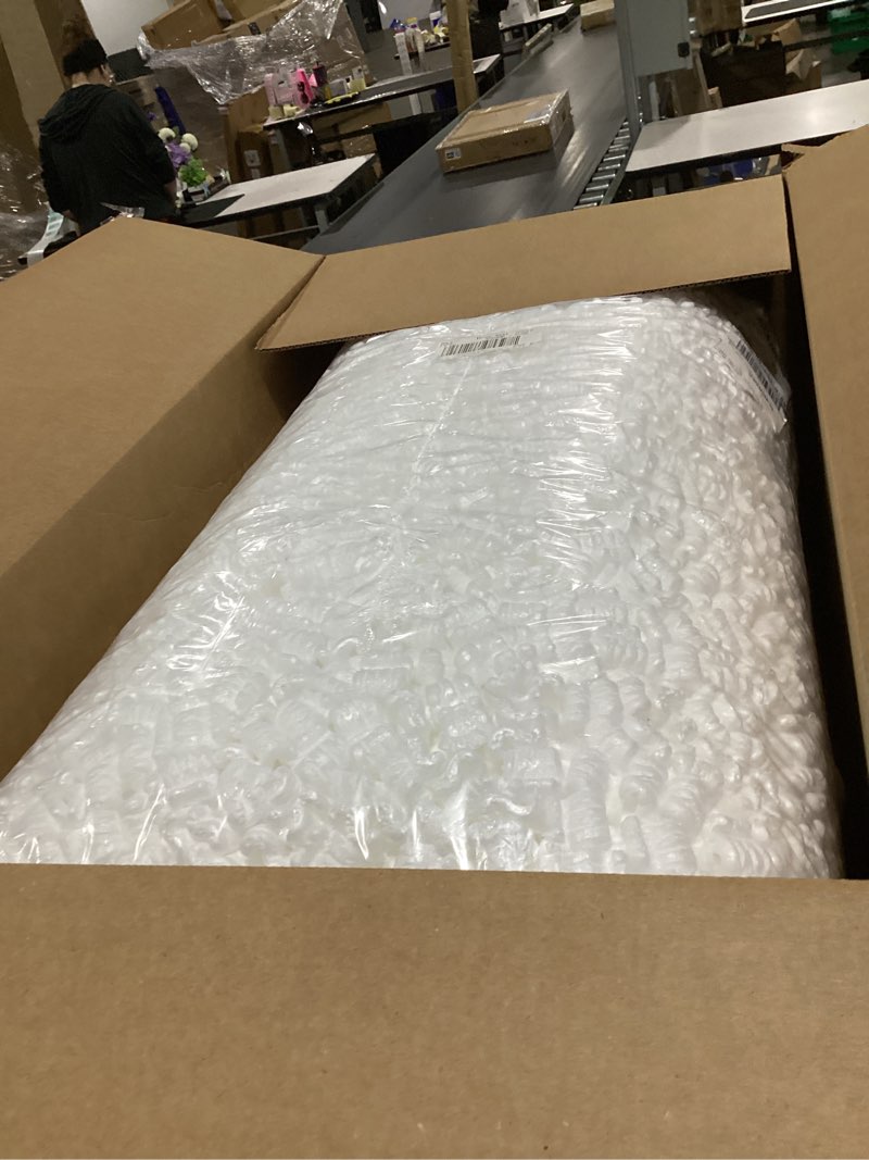 Condition photo showing New/Like New for box usa shipping & packing peanuts pink, 7 cubic feet - loose fill packaging peanuts for packing, moving and storage